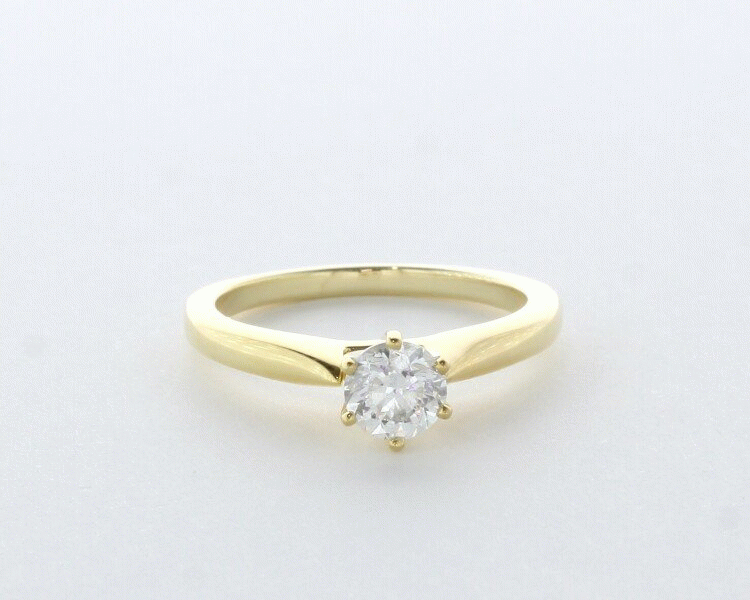 Cathedral Single-Stone Engagement Ring